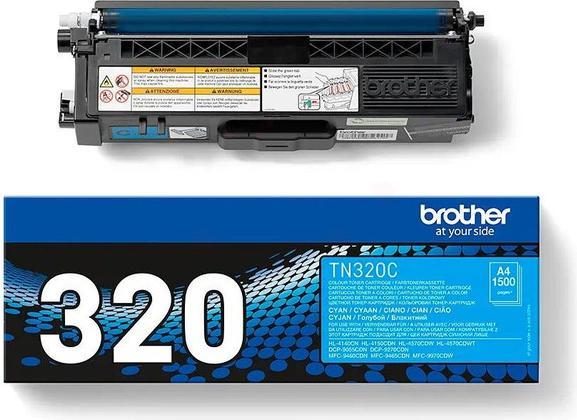 Image du produit Brother TN320C toner cyan 1.500 pages ISO/IEC 19798 cyan (C)