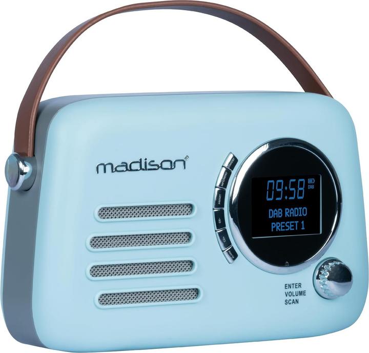 Produktbild Madison Vintage Radio Freesound VR30BL (DAB+, Bluetooth)