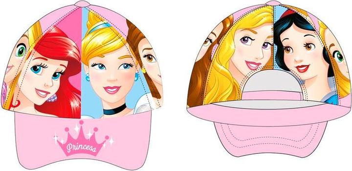 Actual product image Disney girl's printed cap princess (51, 52, 53)