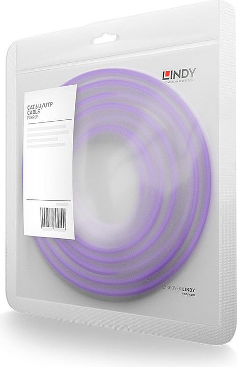 Actual product image Lindy Network cable (U/UTP, CAT6, 5 m)