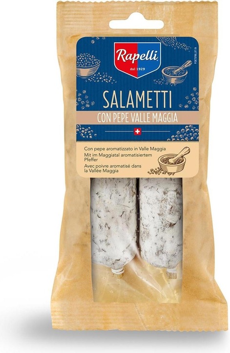 Produktbild Rapelli Salametti mit Valle Maggia Pfeffer 200 g (200 g)
