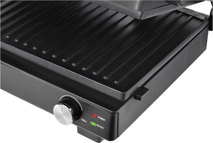 Actual product image BiKitchen grill 200 electric contact grill indicator light, foldable, stepless