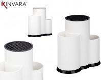 Image du produit Kinvara tacoma porte-ustensiles en plastique blanc