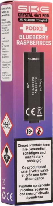 Actual product image SKE 4in1 POD 2x (Raspberry)