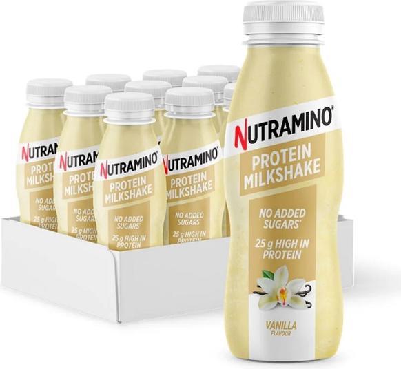 Produktbild Nutramino Nutra-Go Milkshake (Vanille, 12 Stk., 3960 g)