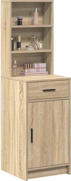 Actual product image vidaXL Tall unit Sonoma oak 40x41x135 cm wood-based material