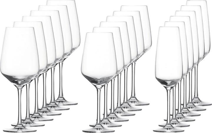 Produktbild Schott Zwiesel Taste (49.70 cl, 18 Gläser, Sektgläser, Weissweingläser, Rotweingläser)