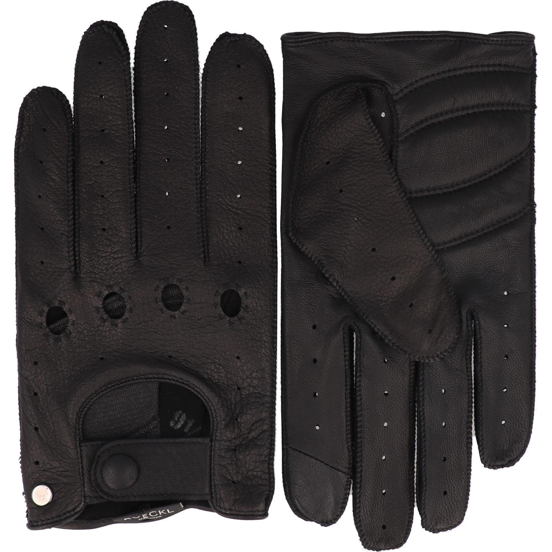Roeckl, Herren, Handschuhe, Corsica Handschuhe Leder, Schwarz, (9.5)