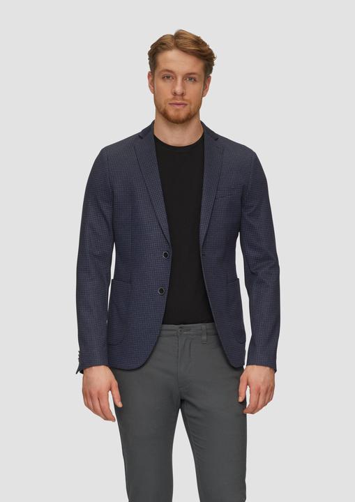 Produktbild S.Oliver Indoor-Sakko s.O JOGG: Sakko mit Hahnentrittmuster (50)