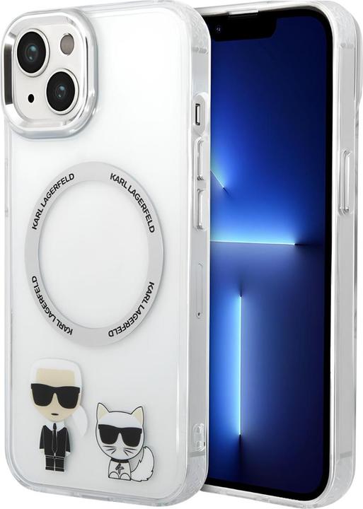 Produktbild Karl Lagerfeld KLHMP14MHKCT iPhone 14 Plus 6.7 "hardcase transparent / transparent Karl & C (Apple iPhone 14 Plus)