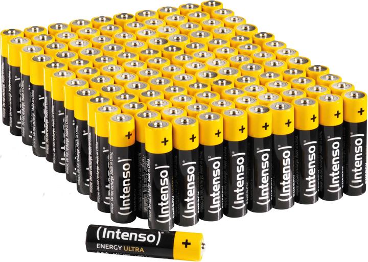 Produktbild Intenso Batterie-Set Energy Ultra, AAA LR03, 120 Stück (120 Stk., AAA)