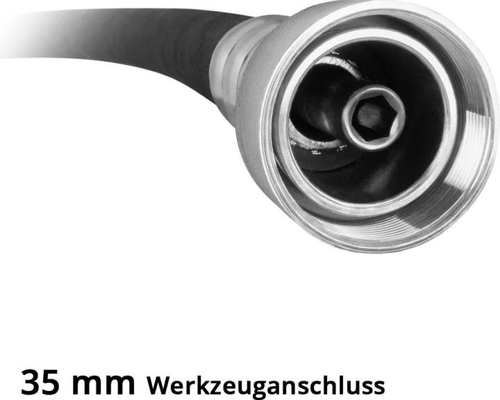 Produktbild Stahlwerk Betonverdichter 900W mit Rüttelflasche 35mm 1,5m Gesamtlänge Innenrüttler für Betonbau