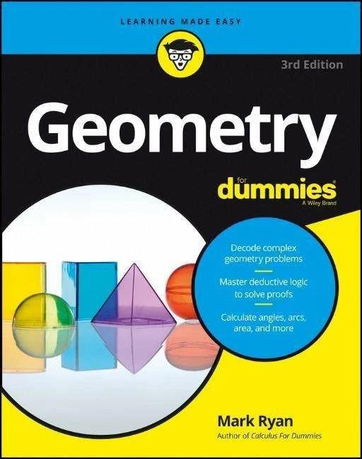 Produktbild Geometry For Dummies (Englisch, Mark Ryan, 2016)