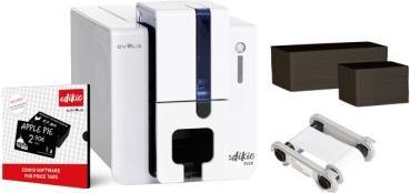 Produktbild Evolis Edikio Flex Price Tag Sol. 100 long Cards black cards - Drucker - Farbig (300 dpi)