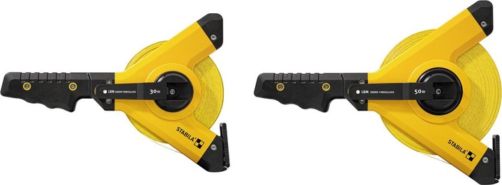 Actual product image Stabila 30m frame tape measure LBM 1000, fiberglass tape (cm)