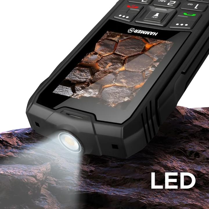 Actual product image Myphone Stossfestes Tastenhandy Akku 3000mAh IP68 SOS-Taste (2.40", 4G)