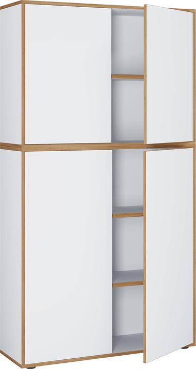 Actual product image VCM Office cupboard sideboard Salia 5-compartment B100 (100 x 33 x 183 cm)