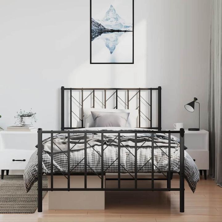 Actual product image vidaXL Bettgestell (100 x 200 cm)