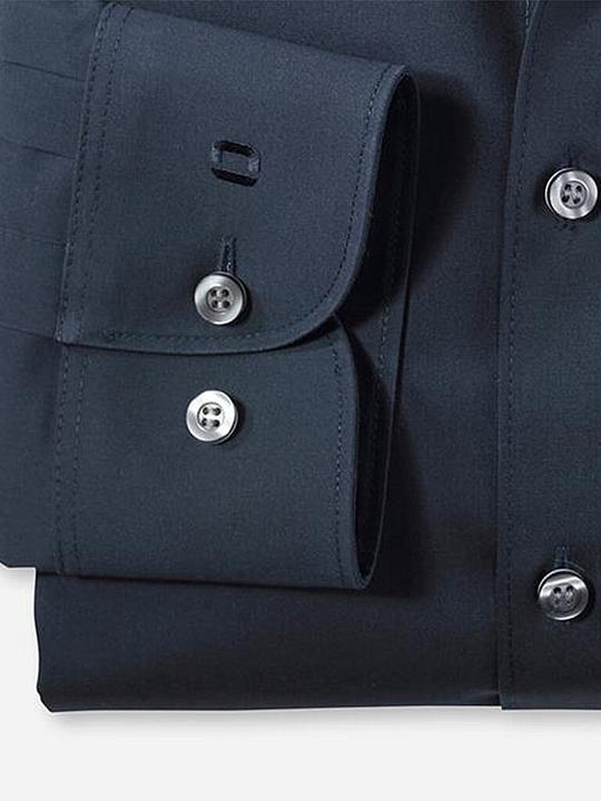 Actual product image Olymp Shirt Level 5 Body fit, navy New York Kent 1/1 sleeve, size 38 (38)