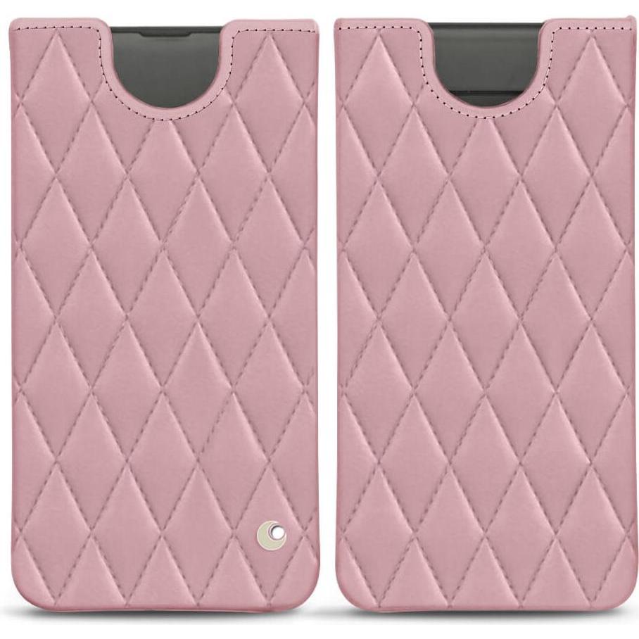 Noreve Lederschutzhülle (Samsung Galaxy S10), Smartphone Hülle, Rosa