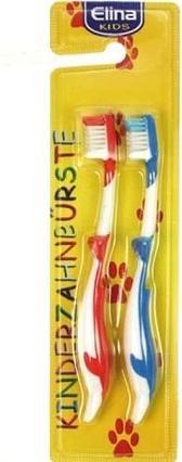 Produktbild Elina Dental Bobby, Weich - 2 Kinderzahnbürsten (Weich, 2 x)