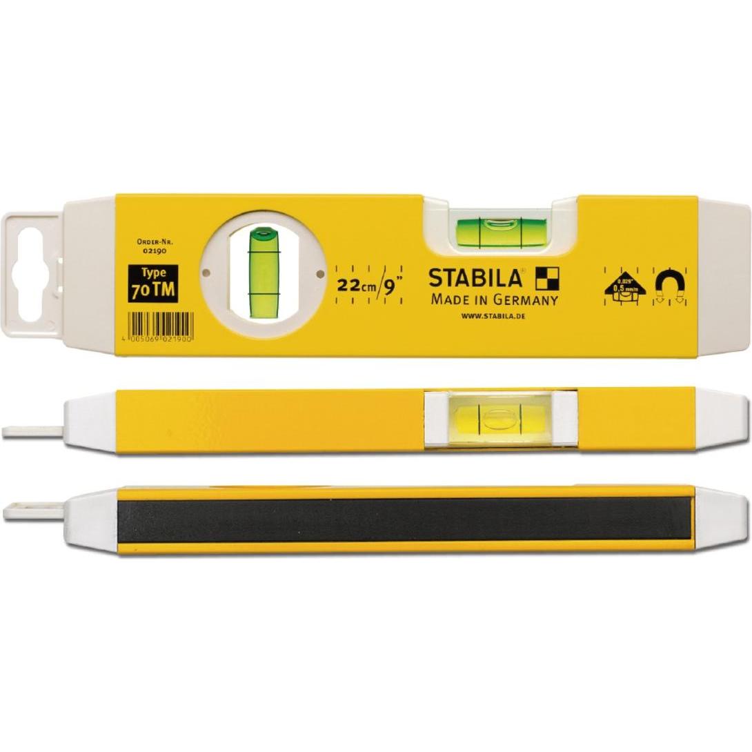 Thumbnail - Stabila, Wasserwaage, Wasserwaage Type 70 TM (23.50 cm)