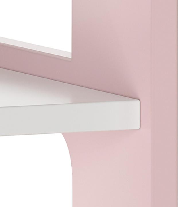 Immagine prodotto En.Casa Kindergarderobe Vestnes 114x77x30 cm Cotton Candy/Weiss