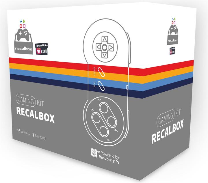 HutoPi Raspberry Pi 5 Gaming Kit RECALBOX version