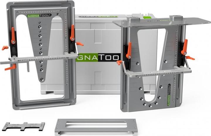Actual product image Lignatool LTA1048 LT080PR Schwalbenschwanzfrässystem Profi Set