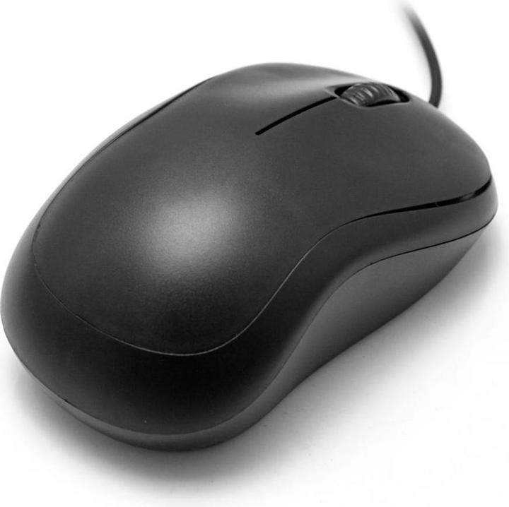 Actual product image Omega Om09VB Mausschwarz (Cable)