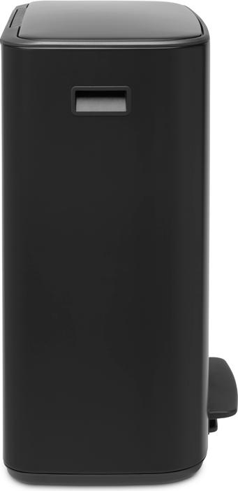 Actual product image Multimatic Pedalspand Brabantia BO 2x30 litres Matt Sort (60 l)