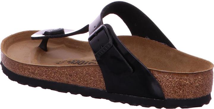 Actual product image Birkenstock Gizeh Birko-Flor Patent Normal (42)