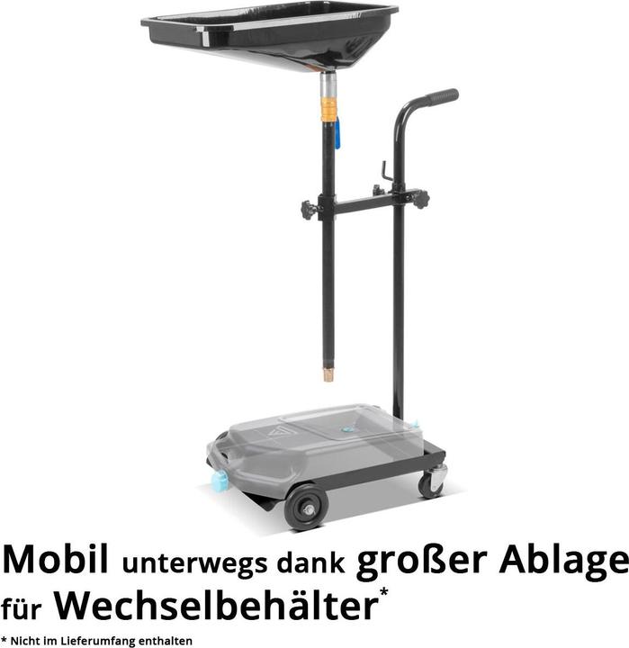 Produktbild Stahlwerk Ölabscheider Öl Ölauffangwagen Ölablassgerät Ölablasser