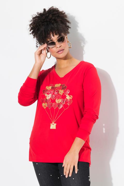 Produktbild Miamoda Langarmshirt, Classic Fit, Luftballons (44)