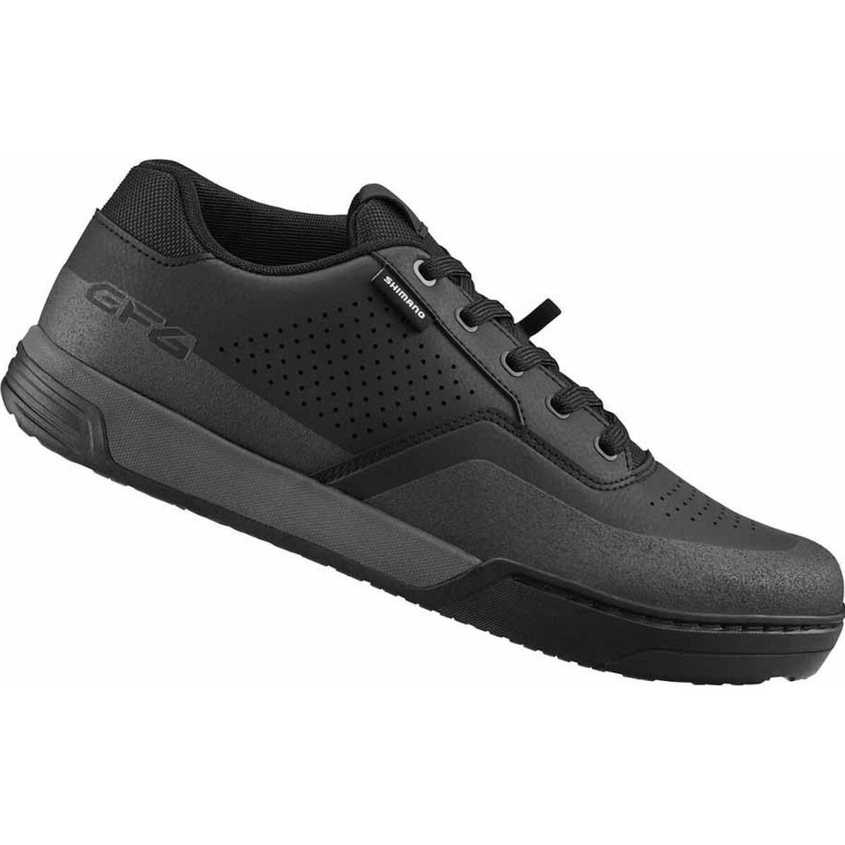 Shimano, Herren, Veloschuhe, GF600, SCHUH, BLACK, STANDARD,FLAT, UNISEX, GR. 45 (45), Schwarz