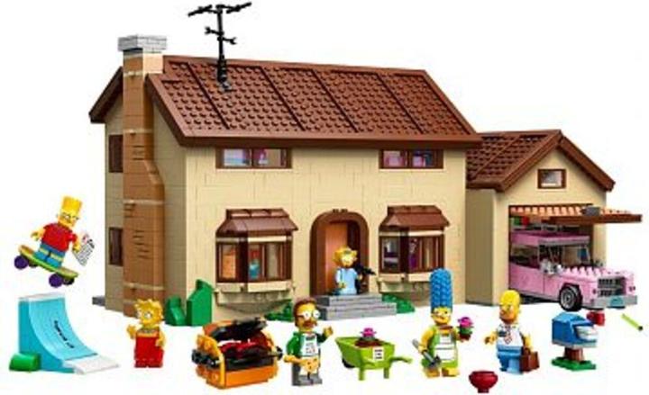 Actual product image LEGO The Simpsons The Simpsons House (71006, LEGO Rare Sets)