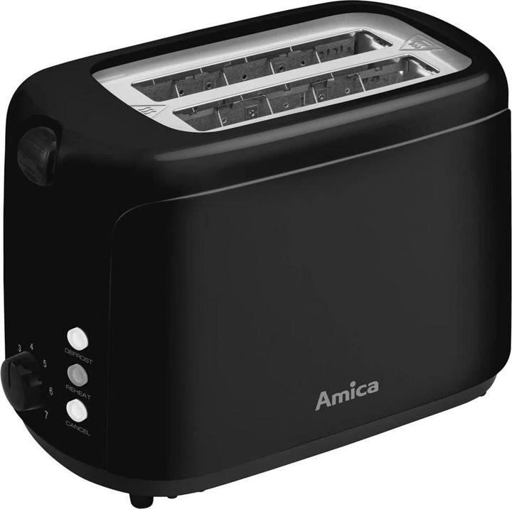 Amica TOSTER TD 1015 -1194622 CZARNY 750 W
