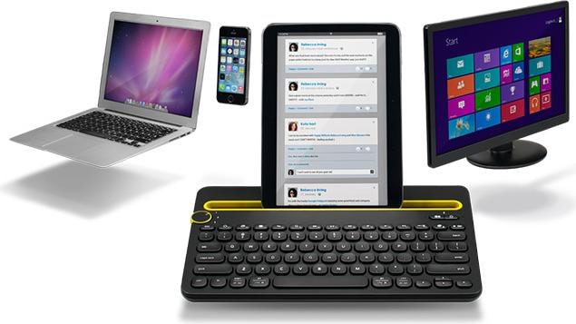 Actual product image Logitech K480 (DE, Wireless)