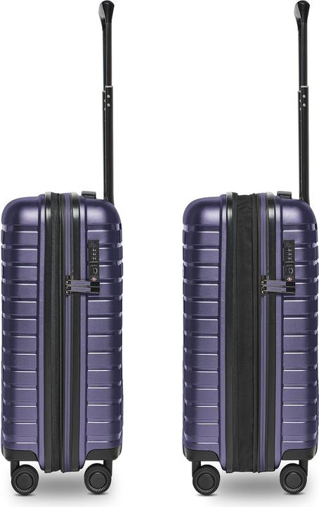 Produktbild Pactastic Collection 04 THE CABIN + 4 Rollen Kabinentrolley S 55 cm mit Dehnfalte (40 l)