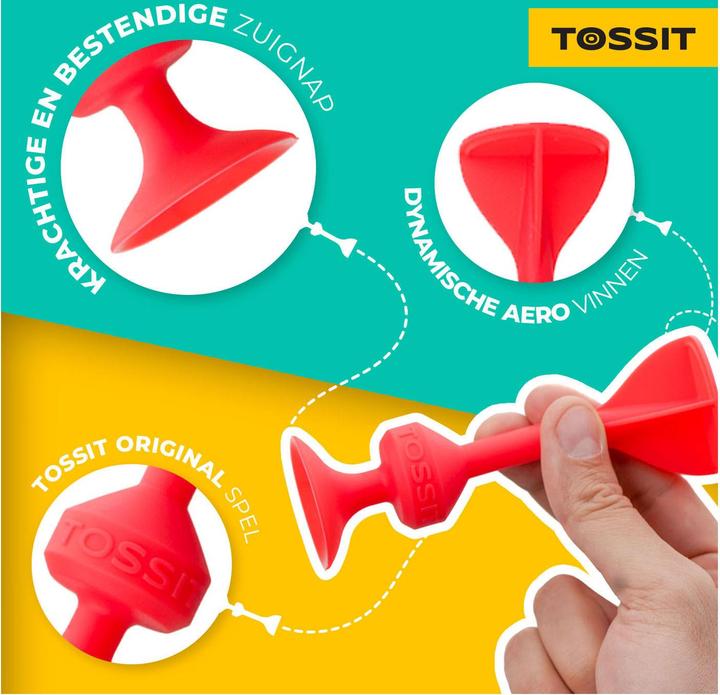 Actual product image Tossit Suction cup darts (French, German, Multilingual, 2 Players)