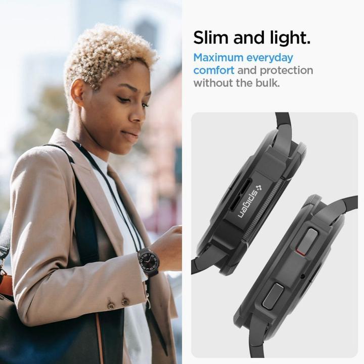 Immagine prodotto Spigen Liquid Air Samsung Galaxy Watch 6 Classic 43 mm nero opaco ACS06395