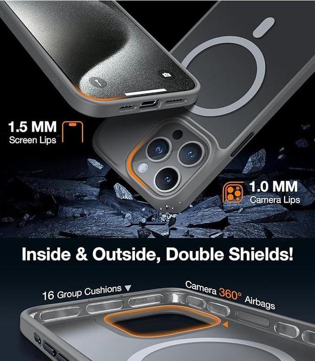 Immagine prodotto Torras Guardian MagSafe iPhone 15 Pro Max (Apple iPhone 15 Pro Max)