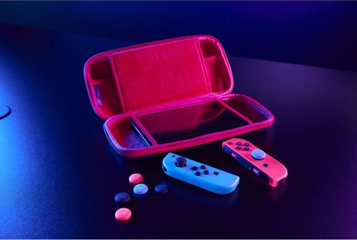 Actual product image Urage 8in1 set (case, protective glass, control attachments) for N. Switch, black/red (Switch)