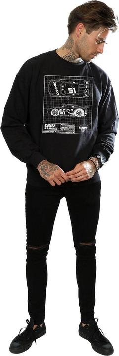 Produktbild Disney Cars Cruz Ramirez Blueprint Sweatshirt (XL)