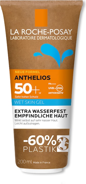 Immagine prodotto La Roche Posay Anthelios Pelle Umida Adulti SPF50+ Eco Tubo (Gel solare, SPF 50+, 200 ml, 213 g)