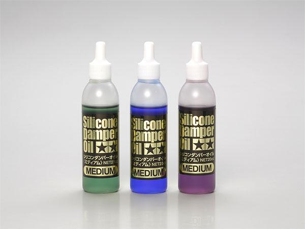 Immagine prodotto Tamiya Set olio d'urto Medio 500-verde/600-blu/ 700-viola CST