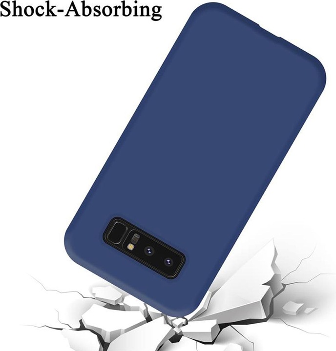 Actual product image Cadorabo TPU Liquid Silicone Case Cover (Samsung Galaxy Note 8)