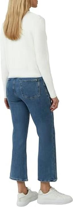 Actual product image S.Oliver Jeans-Hose Crop-Jeans Selina / Slim Fit / High Rise / Flared Leg / Nieten-Details (44)