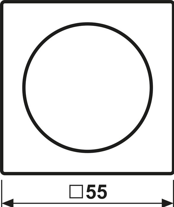 Produktbild JUNG Abdeckung