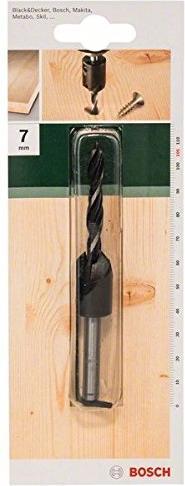 Produktbild Bosch Zubehör Holzspiralbohrer mit Senker D= 7,0 mm L= 105 mm (7 mm)